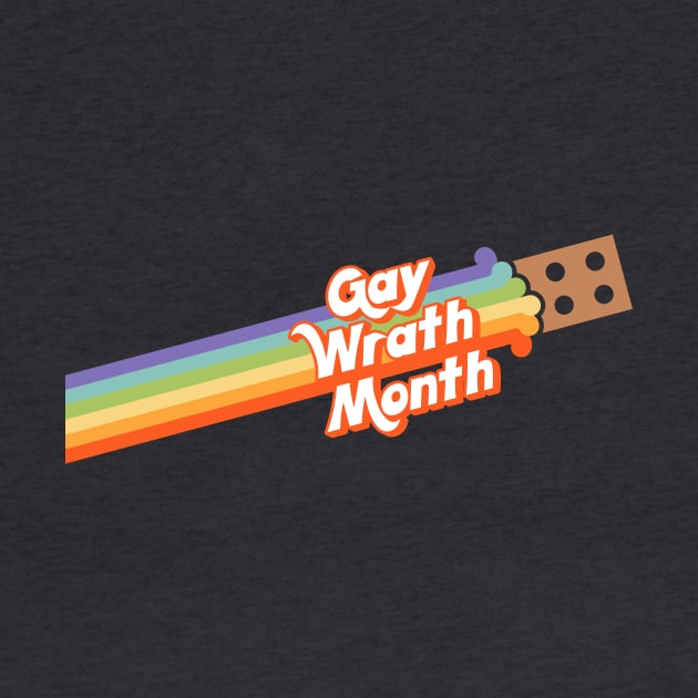 Gay Wrath Month (Pride Brick) by Fox Lee